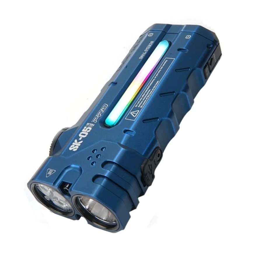 Power Bank - Krachtige platte LED-zaklamp 4360LMS met 8000mAh