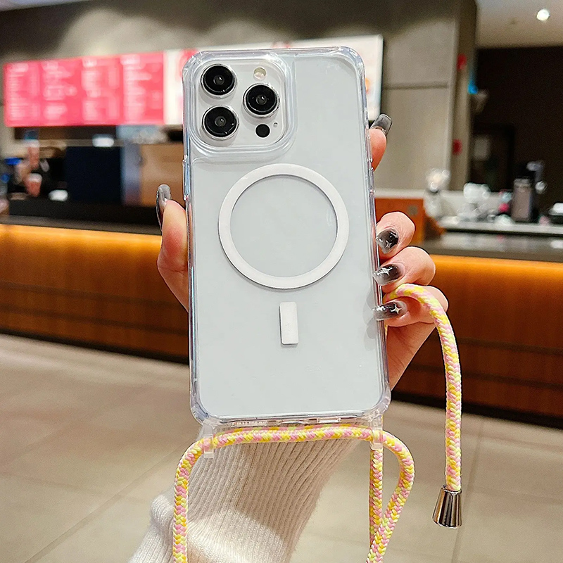 Wireless Charger - Schokbestendig transparant magnetisch hoesje voor iPhone