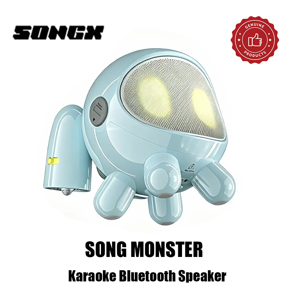 Bluetooth Speaker - SONGX SONGMONSTER Leuke Robot Karaoke Bluetooth-luidspreker