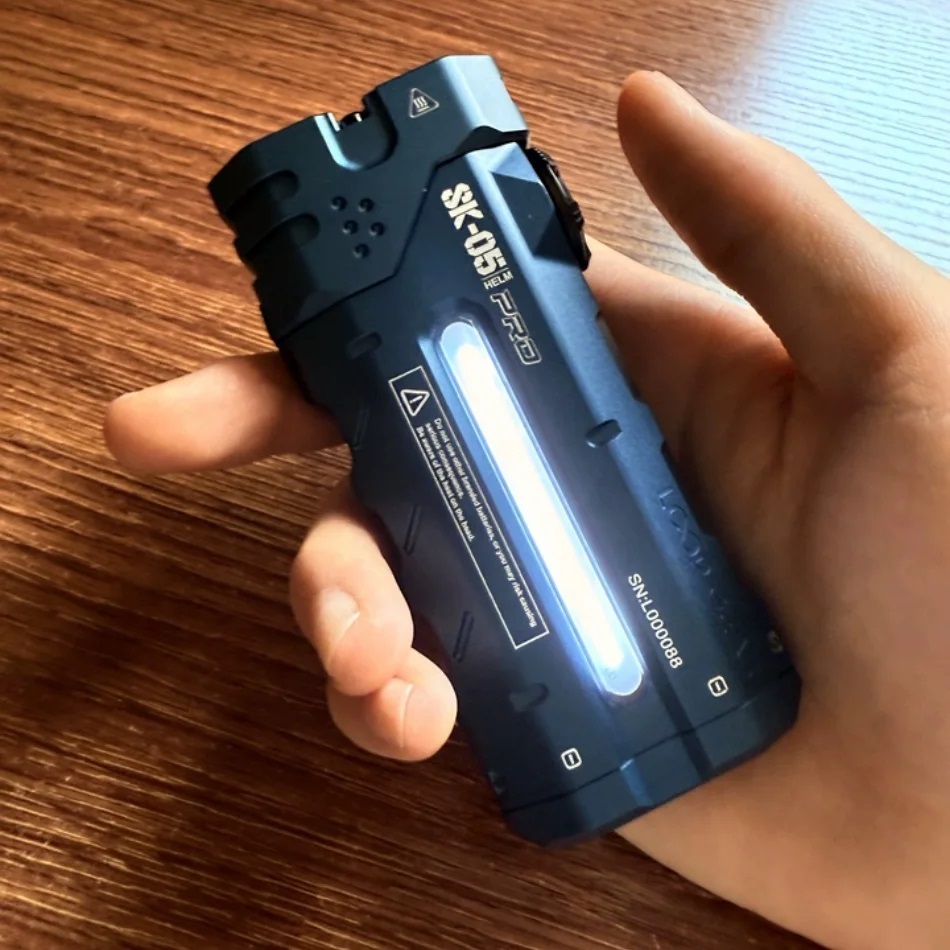 Krachtige platte LED-zaklamp 4 - Power Bank recensie en prijs