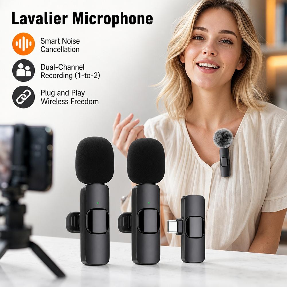 Draadloze Lavalier Microfoon 1 - Usb Charger recensie en prijs