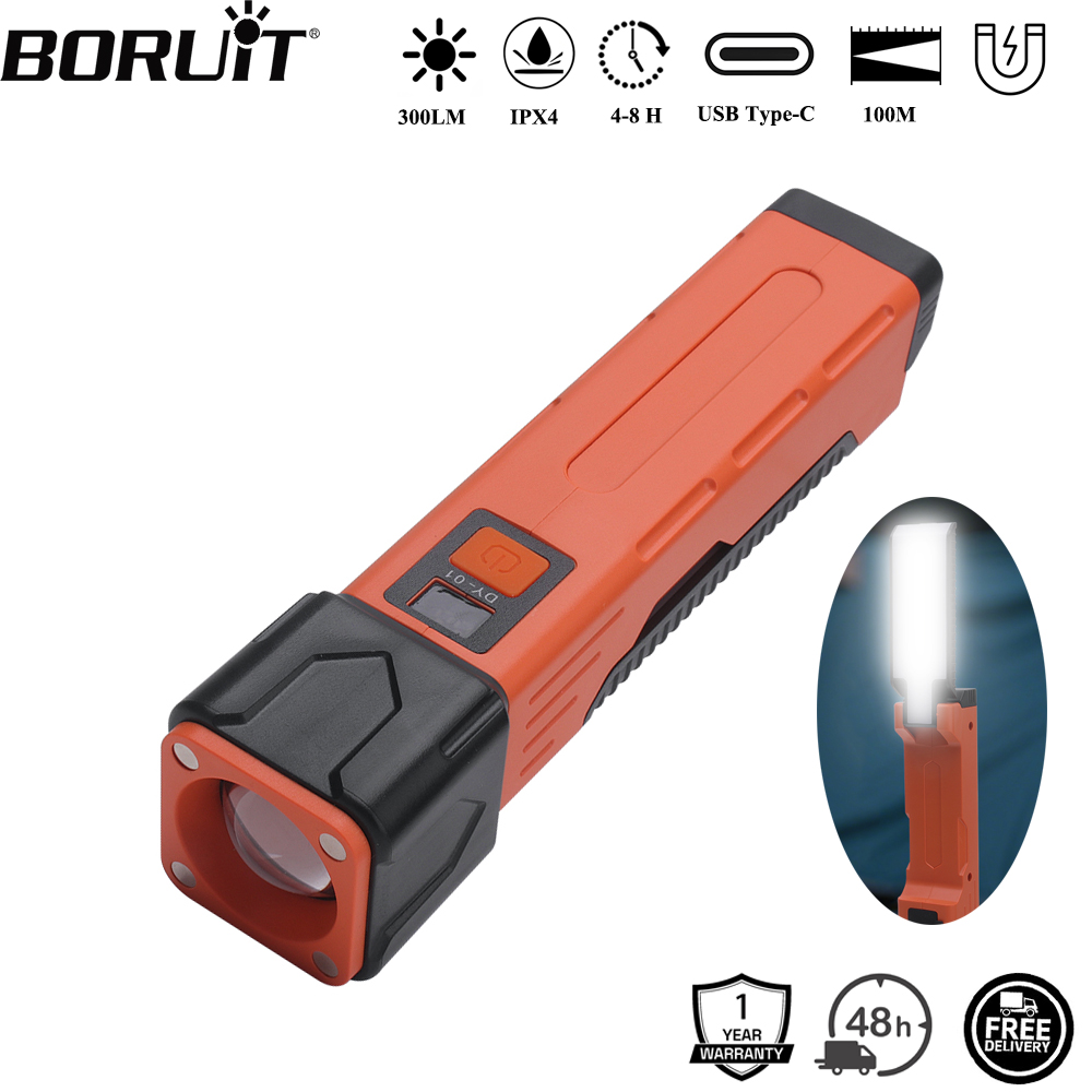 BORUiT 300LM LED-werklamp Zoom - Power Bank recensie en prijs