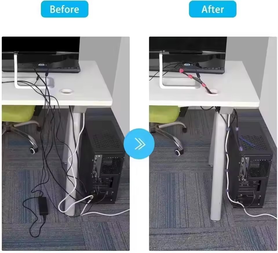 10/30/50 stuks herbruikbare kl - Cable Organizer recensie en prijs