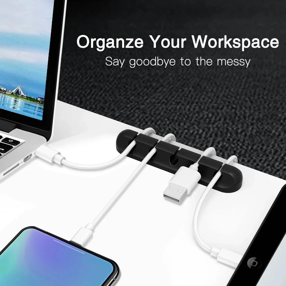 Siliconen USB-kabelorganizer,  - Usb Charger recensie en prijs