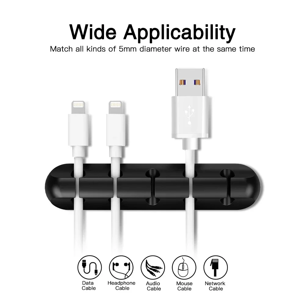 Siliconen USB-kabelorganizer,  - Usb Charger recensie en prijs
