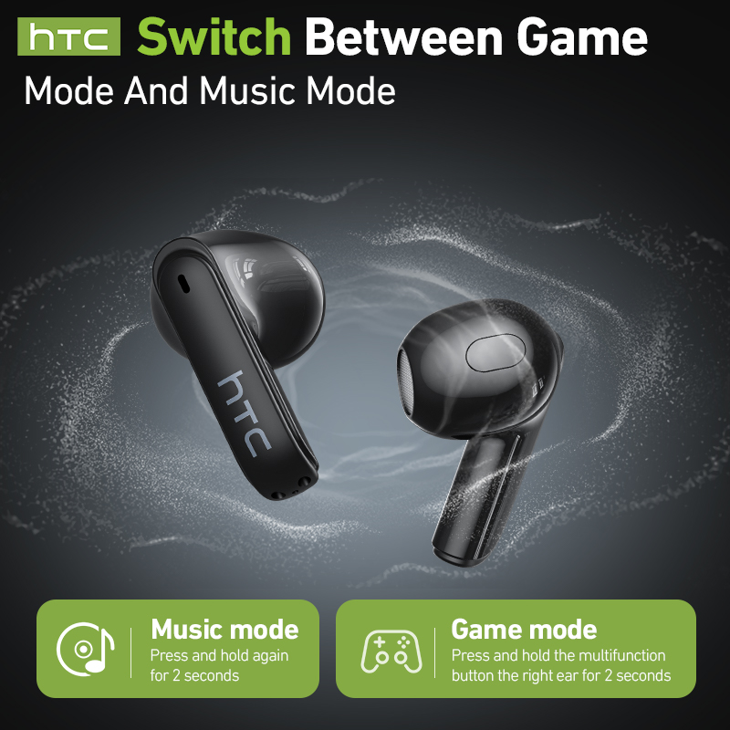 hTC Draadloze Gaming-Oordopjes - Headphones Wireless recensie en prijs