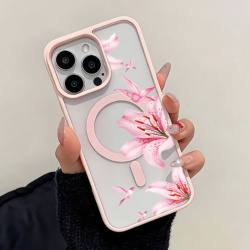 Roze Bloemen en Vogels Magneti - Wireless Charger recensie en prijs