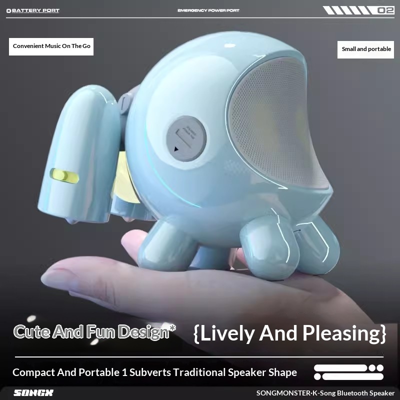 SONGX SONGMONSTER Leuke Robot  - Bluetooth Speaker recensie en prijs
